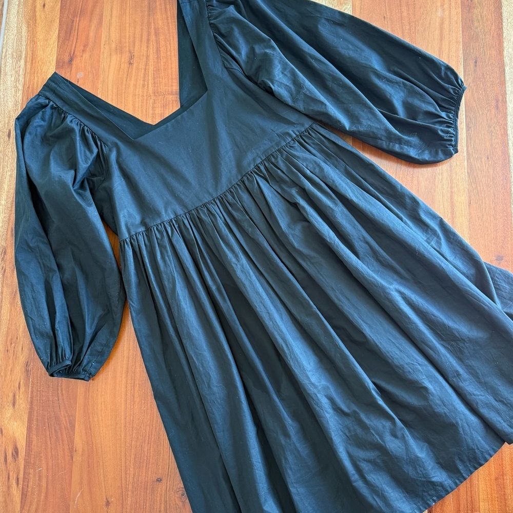Just Female Black Long Sleeve Dress - Picture 5 of 11